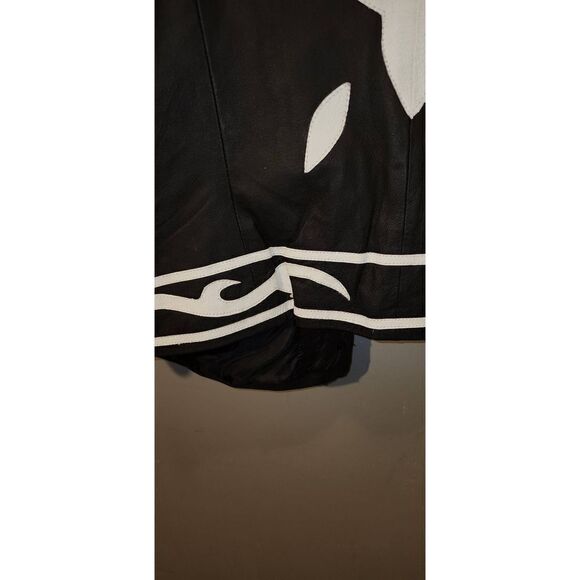 Vanna White Collection Leather Blazer - Picture 6 of 7